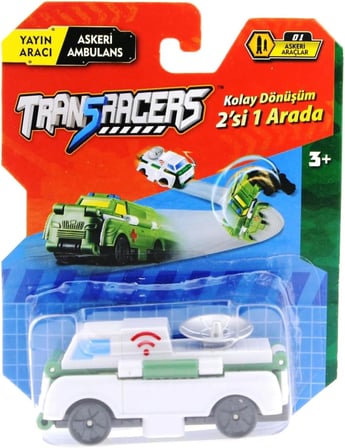 Transracers Dönüşen Araçlar Askeri Araçlar Yayın Aracı/Ambulans