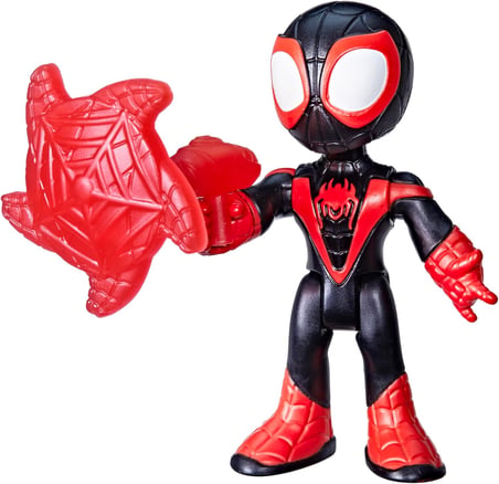 Marvel Spidey And His Amazing Friends Miles “Spin” Morales Oyuncağı, Aksesuarlı