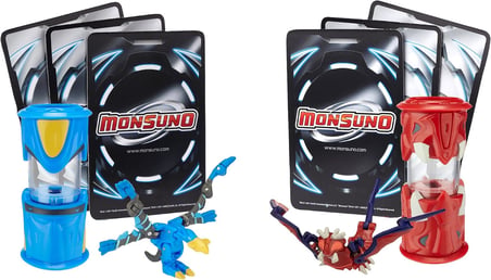 Jakks Pacific Monsuno Core Combat Wave 2 Airswitch And Shadowhornet (Twin Pack)