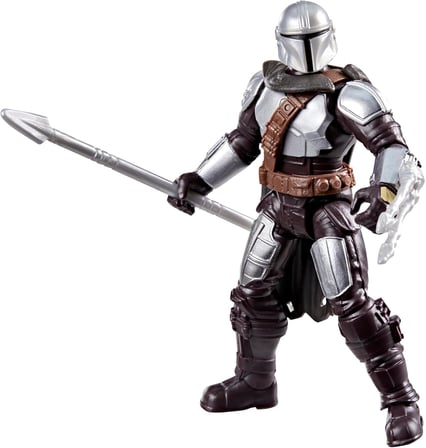 Star Wars Actionverse The Mandalorian 11 Cm'Lik Aksiyon Figürü Ve Aksesuarları, Yeniden Kullanılabil