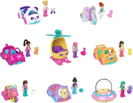 Hkv55 Polly Pocketın Muhteşem Araçları Oyun Setleri