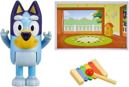 Bluey Hikaye Başlayanlar - 8 Figür Arasından Seçim Yapın - Bluey, Bingo, Honey, Snickers, Indy Veya
