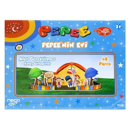Cubicfun 3D 42 Parça 3 Boyutlu Puzzle Pepee’Nin Evi