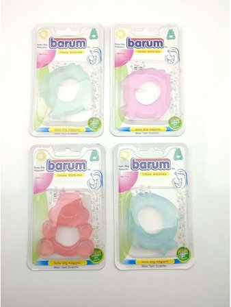 Barum Sulu Diş Kaşıyıcı - Bebekler İçin Soğutulabilir, Damak Rahatlatıcı Ve Kolay Kavranan Sulu Dişl