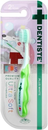 Dentiste' Kids Gum Çocuk Diş Fırçası Yeşil-Turkuaz
