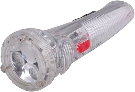 Andoutdoor F2008 Acil Sinyal Feneri, Unisex, Şeffaf, Tek Beden