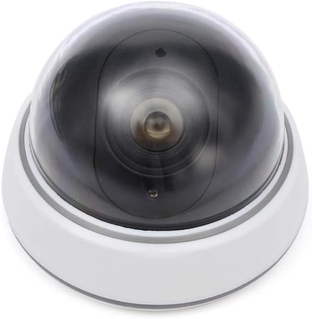 Kırmızı Ledli Maket Dome Sahte Kamera