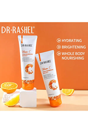 C Vitamini Peeling Besleyici Banyo Tuzu 400g(Vitamin C Exfoliating Nourishing Bath Salt)