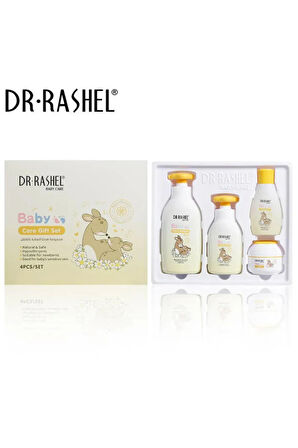 Bebek Bakım Seti 4 Parça-Hipoalerjenik Organik Kadife Çiçeği(Baby Care Gift Set)