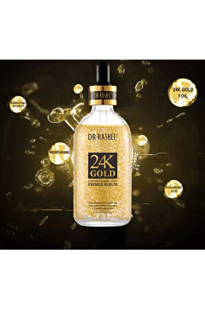 24K Altın Işıltı Astar Serumu 100ml(Radiance&Anti-Aging Primer Serum)