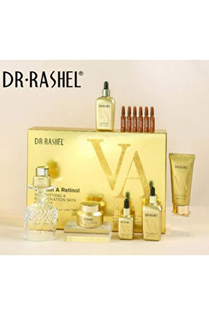 Vitamin A Retinol Yaşlanma Karşıtı ve Gençleştirici Cilt Bakım Seti 12 Parça