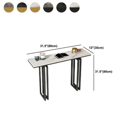 DRS-K3 Modern Dikdörtgen Dresuar Masa MDF Demir Ayaklı