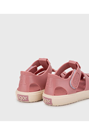 IGOR BAY YENİ PEMBE ÇOCUK SANDALET
