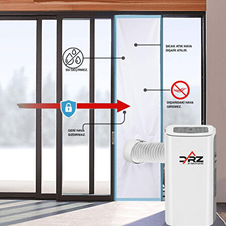 DRZ Mobil Klima Sürgülü Kapı Aparatı