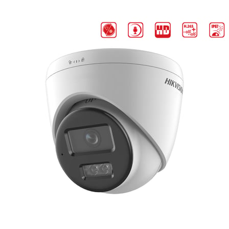 HIKVISION DS-2CD1363G2-LIU(F) 6MP 2.8mm Akıllı Çift Işık Mic. AcuSense Dome