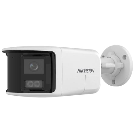 Hikvision DS-2CD1T63G2P-LIUF/SL 6mp 2.8mm Lens Çift Kameralı Sesli 180° Panoramic Smart Akıllı Hibrit Işık IR Bullet IP Kamera