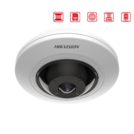 HIKVISION DS-2CD2955G0-ISU 5MP 1.05mm 180° FishEye IP Kamera