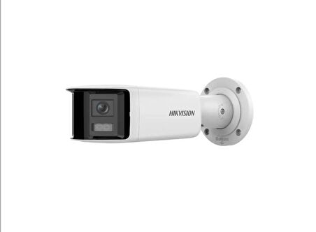 Hikvision DS-2CD2T67G2P-LSU/SL 6mp 2.8mm Lens Çift Kameralı Sesli 180° Panoramic ColorVu IR Bullet IP Kamera