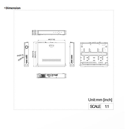 HIKVISION DS-7764NI-M4 64 Kanal NVR (4 SATA)