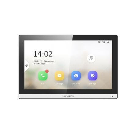 HIKVISION DS-KH6350-TE1 7" IP Intercom İç Ünitesi