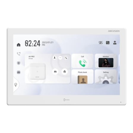 HIKVISION DS-KH9510-WTE1(B) 10.1" IP Intercom İç Ünitesi