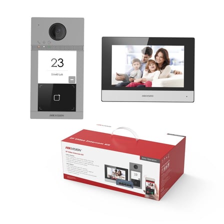 HIKVISION DS-KIS604-S(C) IP Video İntercom Kit
