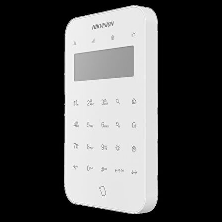 Hikvision Kablosuz 868 Mhz Kablosuz LCD Tuş Takımı(DS-PK1-LT-WE)
