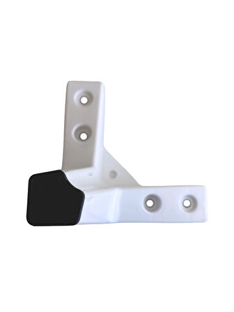 Serçe Düz 15CM Plastik Ayak Mobilya Masa ve Dolap AYAĞI(15CM)(BEYAZ)(4 ADET)