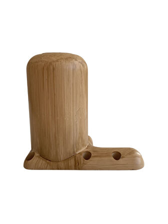 Bohem Yuvarlak 12cm Plastik Ayak Mobilya Masa ve Dolap AYAĞI(12cm)(AHŞAP Desenli)(4 ADET)