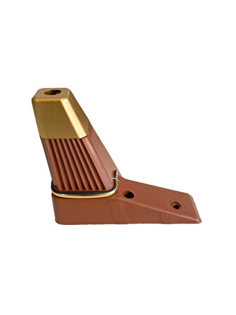 İrem Kahverengi Altın 12cm Plastik Ayak Mobilya Masa ve Dolap Ayağı(KAHVERENGİ ALTIN)(12CM)(1 ADET)