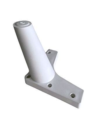 Rüzgar Plastik 14cm Ayak Mobilya Masa ve Dolap Ayağı(14CM)(BEYAZ)(4 ADET)