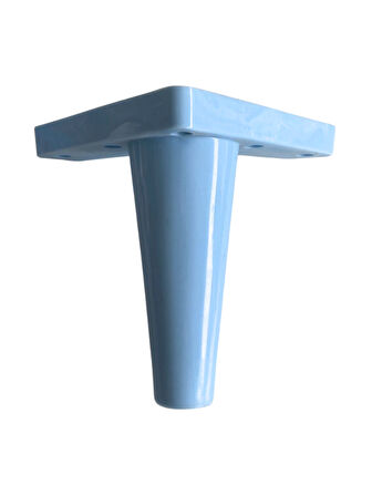 Rüzgar Plastik 14cm Ayak Mobilya Masa ve Dolap Ayağı(14CM)(MAVİ)(4 ADET)