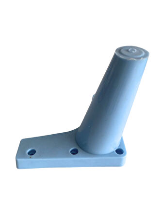 Rüzgar Plastik 14cm Ayak Mobilya Masa ve Dolap Ayağı(14CM)(MAVİ)(4 ADET)