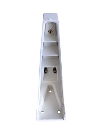 STİL 15CM Plastik Ayak Mobilya Masa ve Dolap Ayağı(15CM)(BEYAZ - ALTIN)(4 ADET)