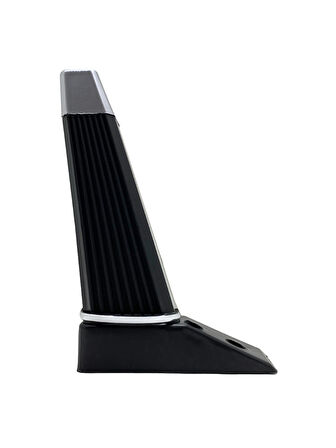 İrem Siyah Krom 20cm Plastik Ayak Mobilya Masa ve Dolap Ayağı(20CM)(SİYAH - KROM)(4 ADET)