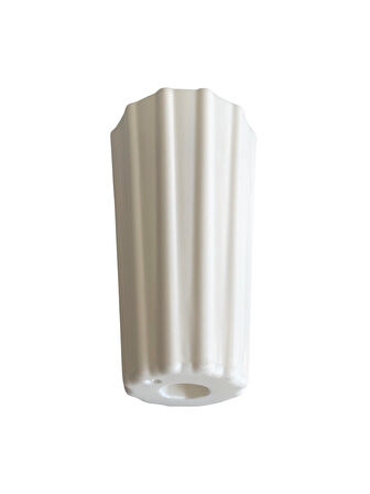 Armut Beyaz Plastik 12cm Ayak 8mm Vidalı Mobilya Koltuk Baza Ayağı(12CM)(BEYAZ)(8MM VİDALI)(4 ADET)