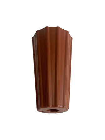 Armut Kahverengi Plastik 12cm 8mm Vidalı Mobilya Koltuk ve Baza Ayağı(12CM)(KAHVERENGİ)(8MM)(4 ADET)