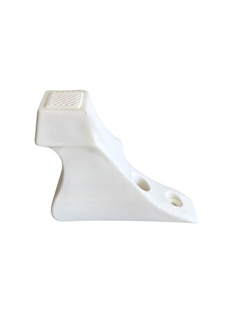 Lükens Beyaz 8cm Plastik Ayak Mobilya Masa ve Dolap Ayağı(8CM)(BEYAZ)(4 ADET)