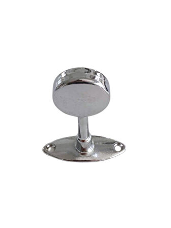 Yuvarlak Ayaklı Kapalı Askı Borusu Flanşı Mobilya Yuvarlak Boru Flanşı(METAL)(BORU ÇAPI:25MM)(2 ADET)