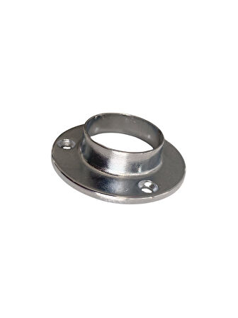 Yuvarlak Lüks Askı Borusu Flanşı Dolap ve Mobilya Boru Flanşı(METAL)(BORU ÇAPI:25MM)(2 ADET)