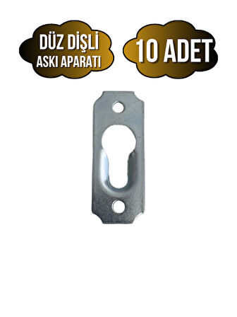 Tablo ve Çerçeve Askı Demiri Dişli Askı Aparatı(METAL)(BOY:40MM EN:15MM)(10 ADET)