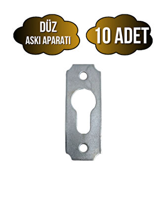 Tablo ve Çerçeve Askı Demiri Düz Askı Aparatı(METAL)(BOY:40MM EN:15MM)(10 ADET)