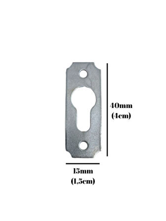 Tablo ve Çerçeve Askı Demiri Düz Askı Aparatı(METAL)(BOY:40MM EN:15MM)(4 ADET)