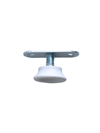 Beyaz Bingo Ayarlanabilir Ayak 8mm Vidalı Masa Ayağı(4 ADET)(EN DÜŞÜK YÜK:13MM EN BÜYÜK YÜK:22MM)