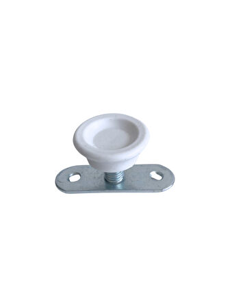 Beyaz Bingo Ayarlanabilir Ayak 8mm Vidalı Masa Ayağı(4 ADET)(EN DÜŞÜK YÜK:13MM EN BÜYÜK YÜK:22MM)