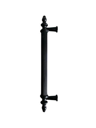 Plastik Siyah Kulp Mobilya ve Dolap Kulpu(SİYAH)(128MM)(2 ADET)