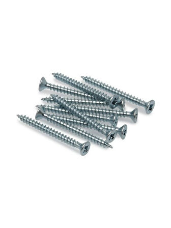 Sunta Vidası 4x18mm Çinko Ahşap MDF Montaj Vidası(4X18MM)(50 ADET)