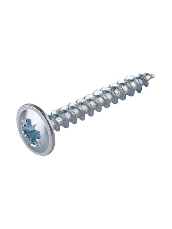 Arkalık Vidası 3,5x25mm Pullu Çinko Ahşap MDF Arkalık Montaj Vidası(3,5X25MM)(50 ADET)