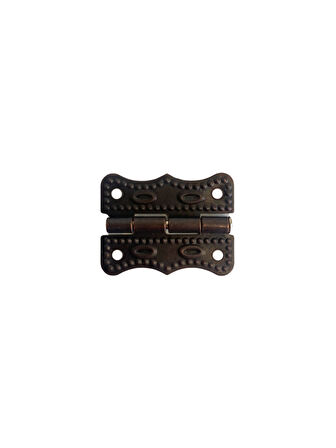 Papatya Tavla Menteşesi Mobilya Kutu Menteşesi(BRONZ)(4 ADET)(EN:3CM BOY:2CM)