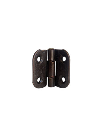 Tavla Menteşesi Stoplu Mobilya Kutu Menteşesi(BRONZ)(2 ADET)(EN:3CM BOY:3CM)